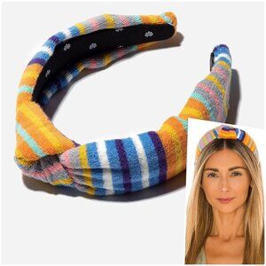 Lele Sadoughi Terry Cloth Knotted Headband NWOT